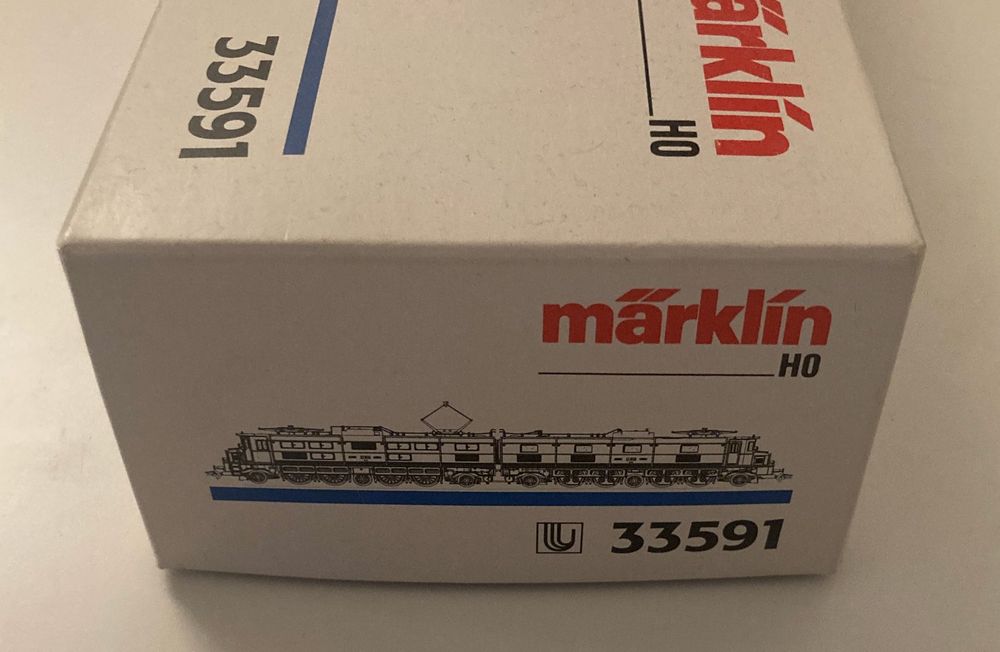 Märklin 33591 Ae 8/14 der SBB, H0 WS/AC Delta, mit OVP (Gebraucht) in