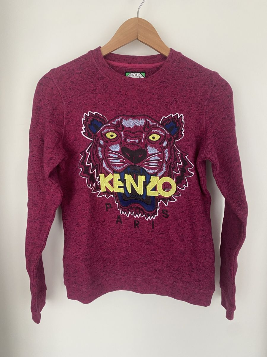 Kenzo Maglioni & Felpe: Pull KENZO, S, couleur fuchsia – Nuovo (secondo la descrizione) da Bussigny venduto da cac_q2c6