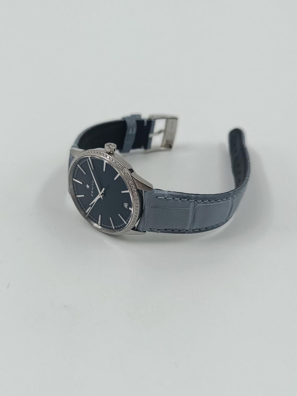 Zenith Orologi: ZENITH "ELITE CLASSIC" MIT DIAMANTLÜNETTE, 36 MM – Nuovo (secondo la descrizione) da Luzern venduto da EdiGem 5