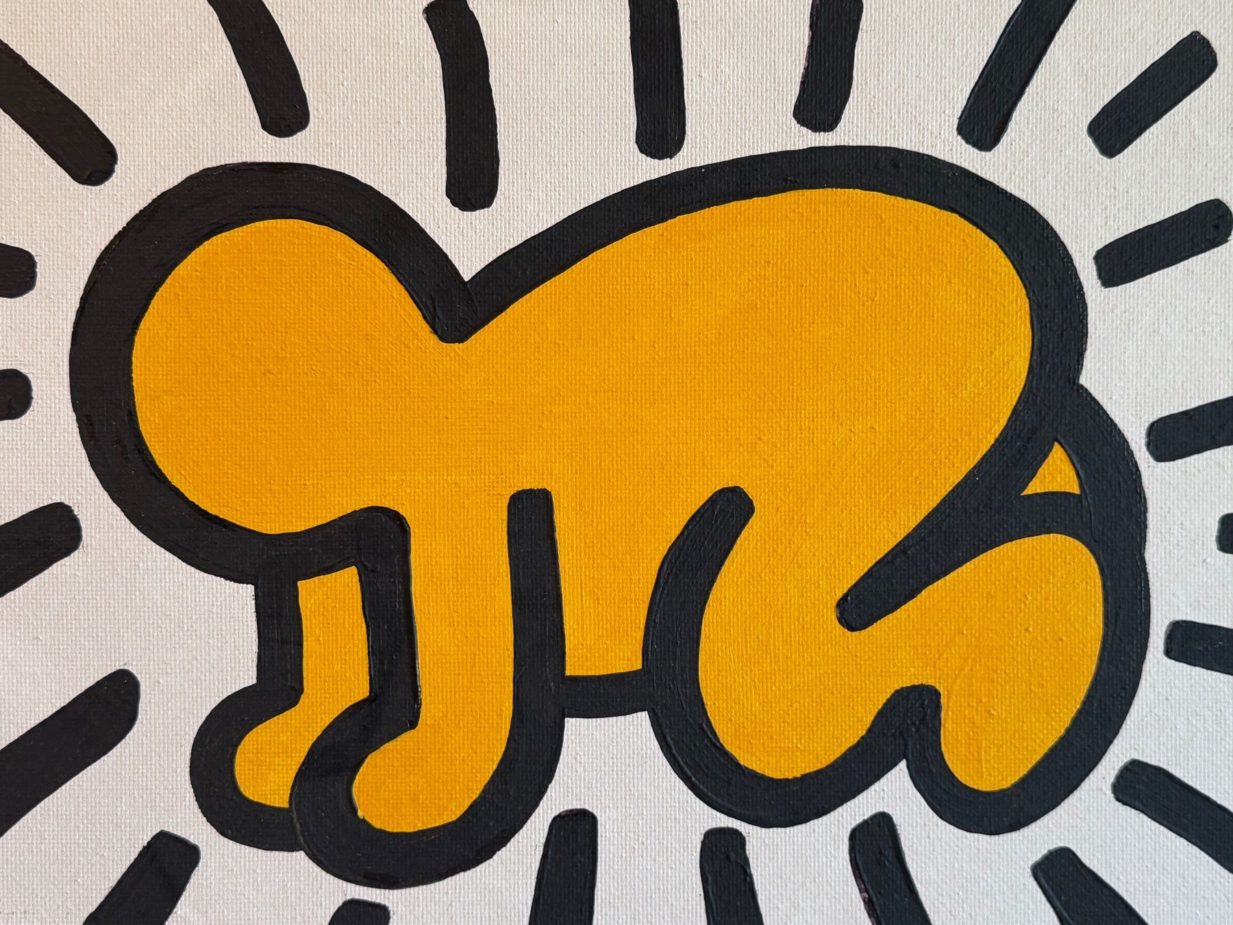 Dipinti: Keith Haring - "Radiant Baby" – Usato da Basel venduto da PAUL_ART 2