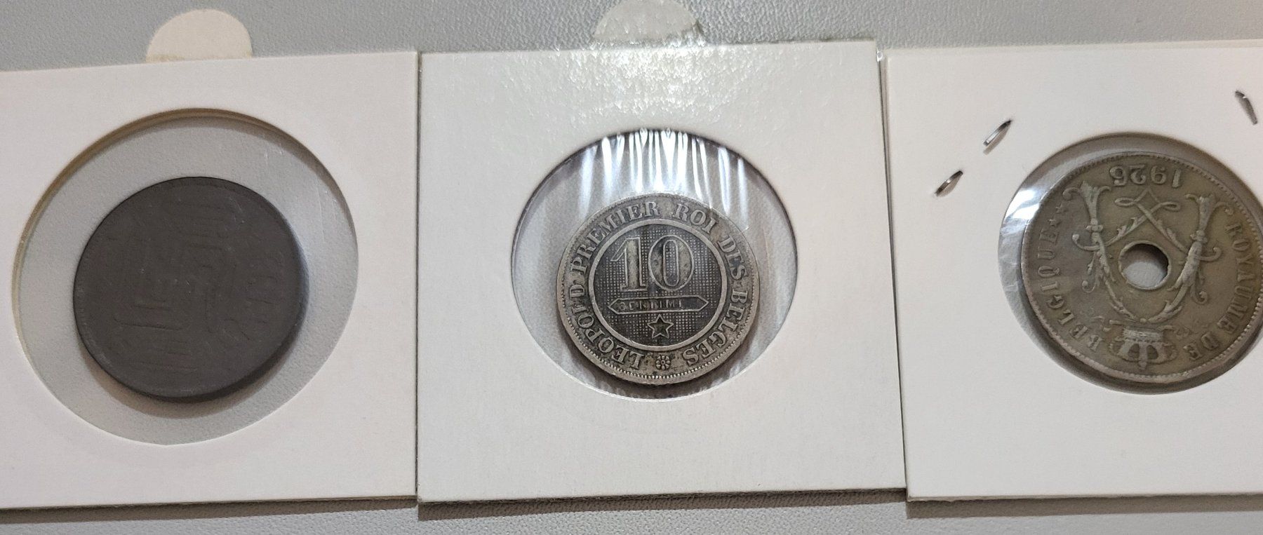 Tutti le monete: Belgium coins 1862/1926/1945 – Usato da Zürich venduto da mauritsve 1