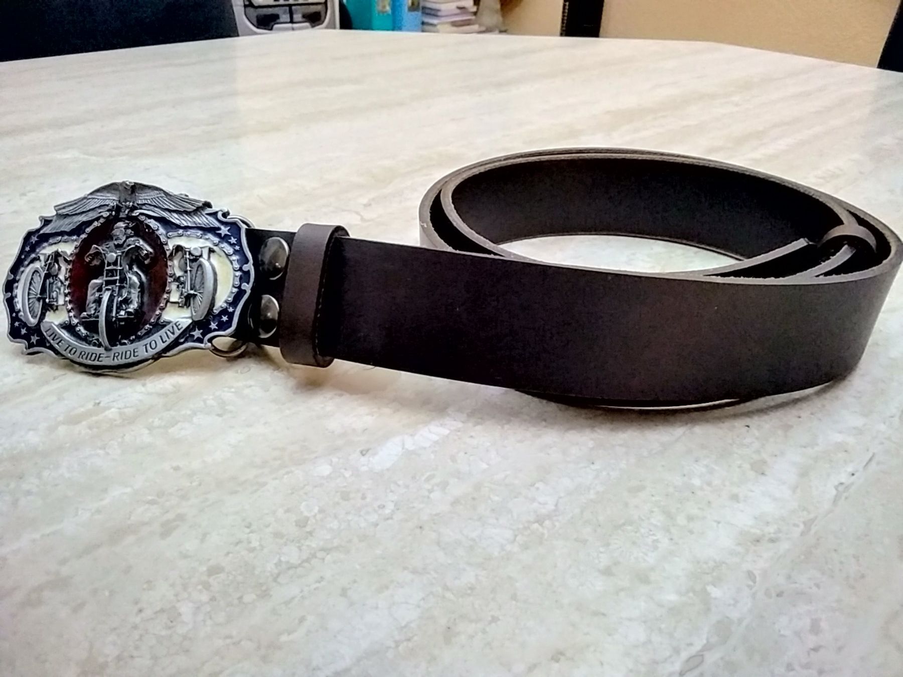 Cinture: Ceinture Biker Bergamot CUIR – Nuovo (secondo la descrizione) da Courgenay venduto da Lolam 3