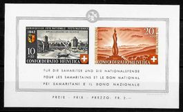 1942, B19**, Block Pro Patria, postfrisch (14964)