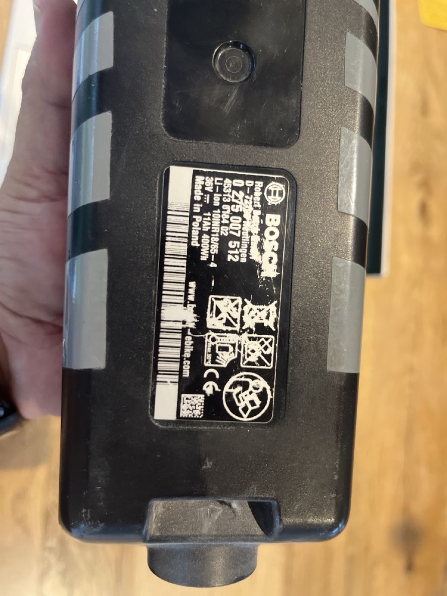 Bosch Batterie: Batterie Bosch Powerpack 400 défectueuse  – Difettoso da Corgémont venduto da Michel79 3