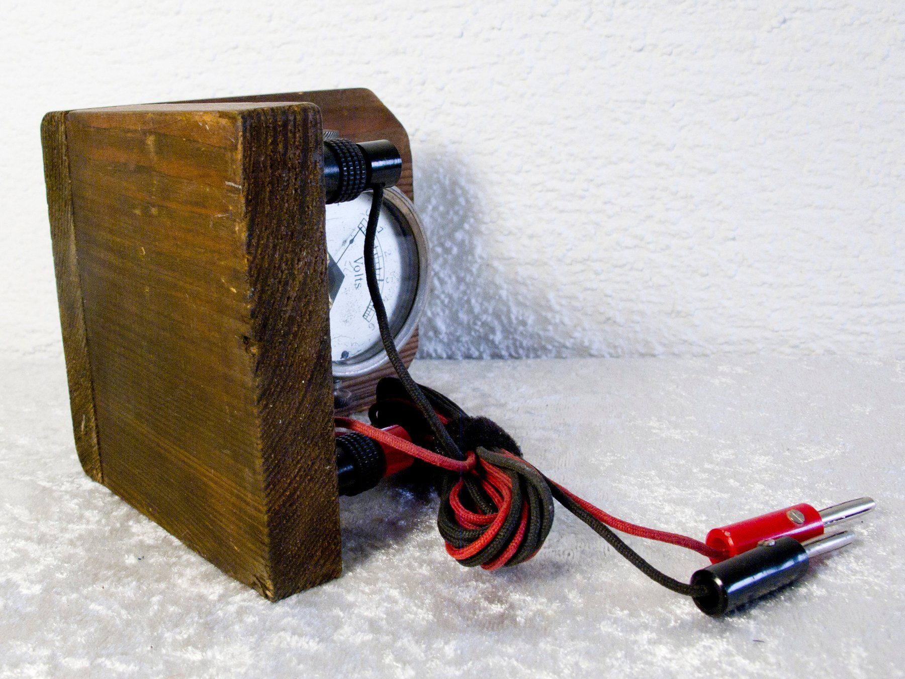 Misurare: VOLTMETER ANTIK Frankenstein Messgerät Strom Spannung – Usato da Blauen venduto da wosonst 6