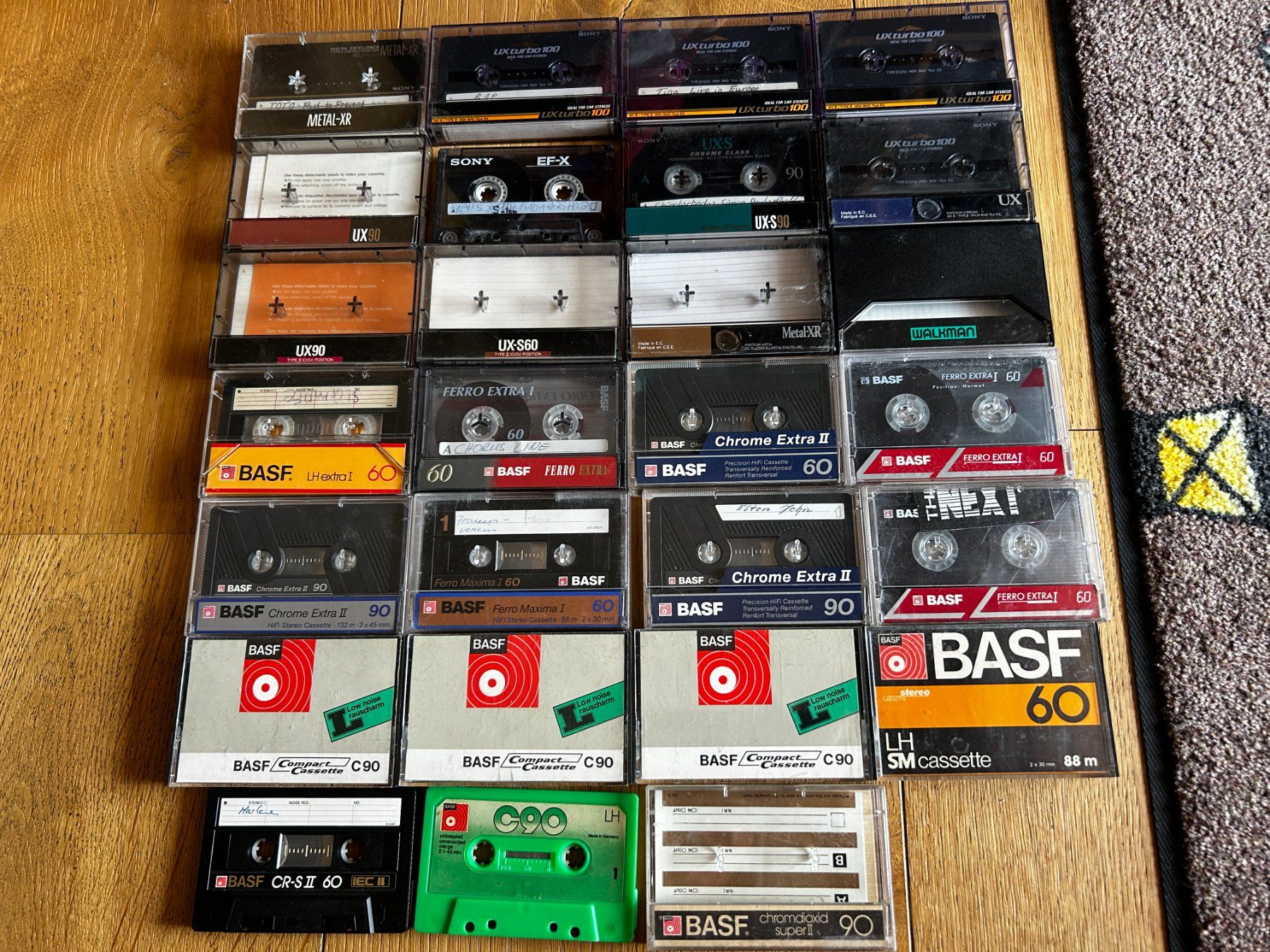 Musicassette: Kassetten 27 MC Sony und BASF, teils selten – Usato da Steinach venduto da Jaguare1961