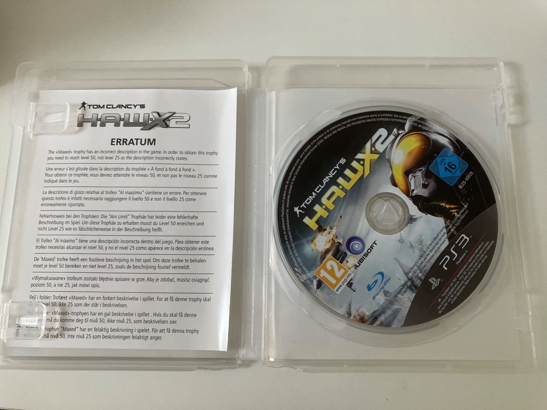 Sony Jeux: PS3 Tom Clancy's H.A.W.X.2 – D'occasion à Arbon par Sugofresser 2