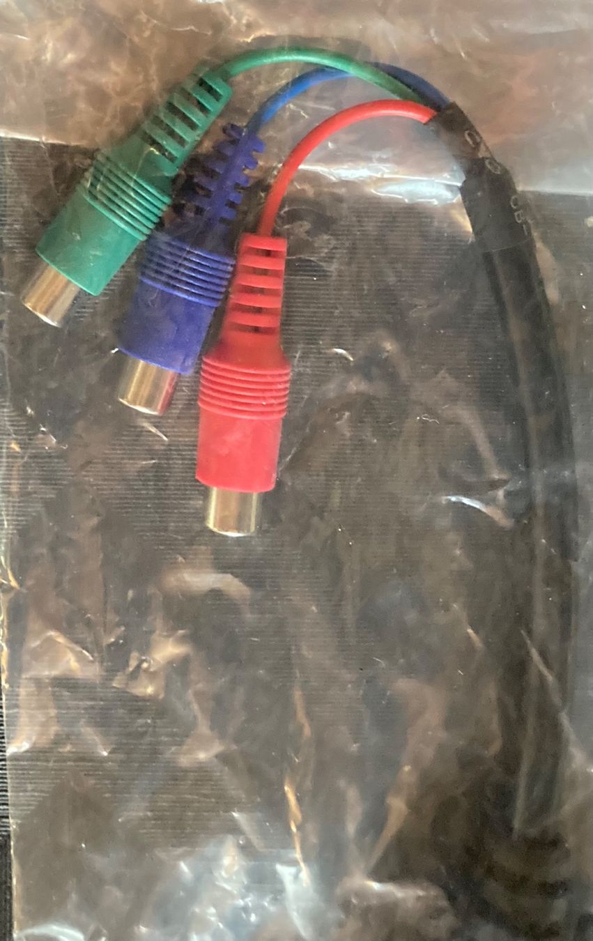 Unità & Adattatore: Chinch Adapter auf DVI Stecker – Nuovo e nell'imballaggio originale da Blauen venduto da ELVIS-SHOP 2