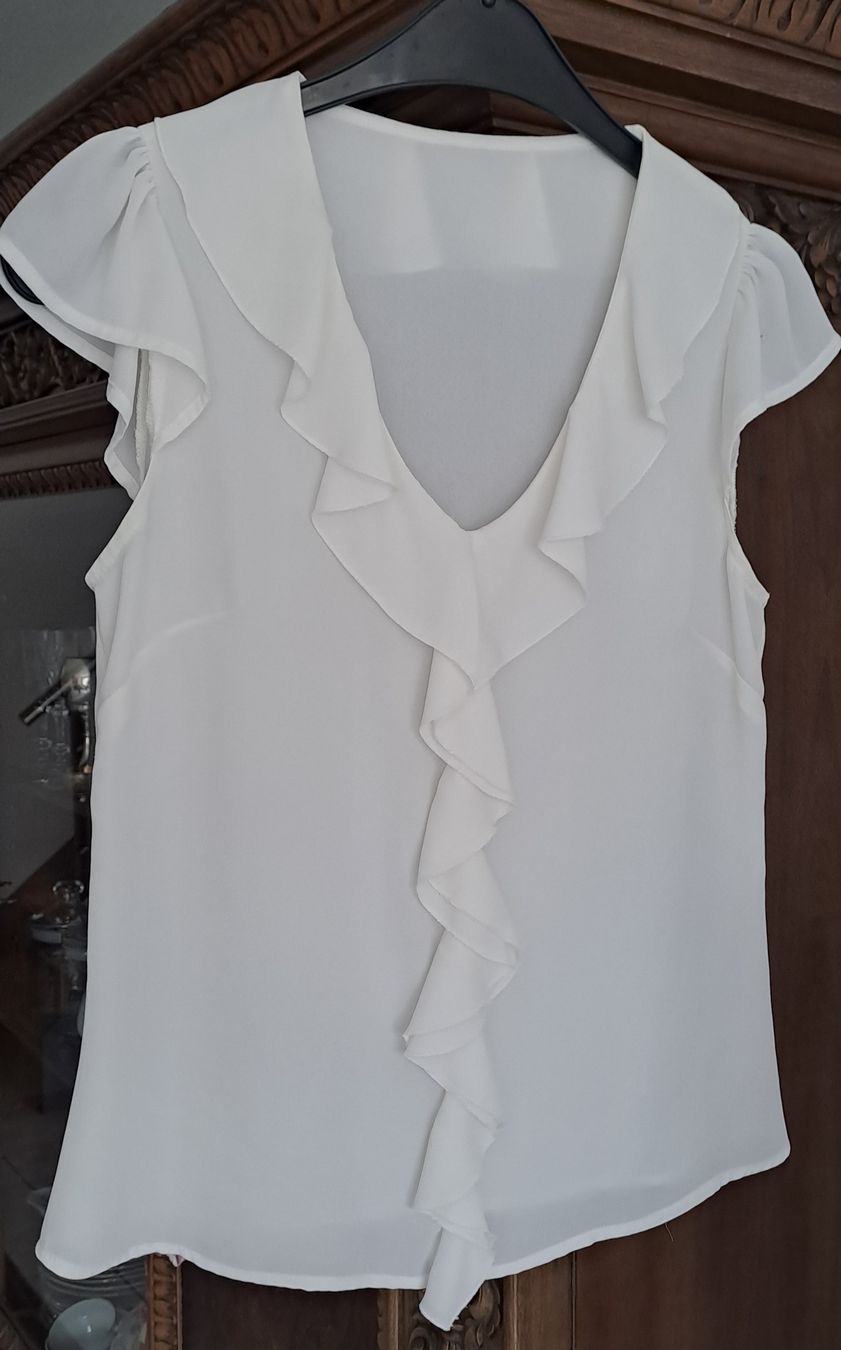 Camicette: bluse weiss, S – Usato da Buttisholz venduto da tan_z69b