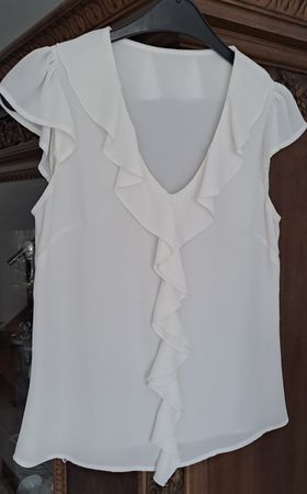 bluse weiss, S