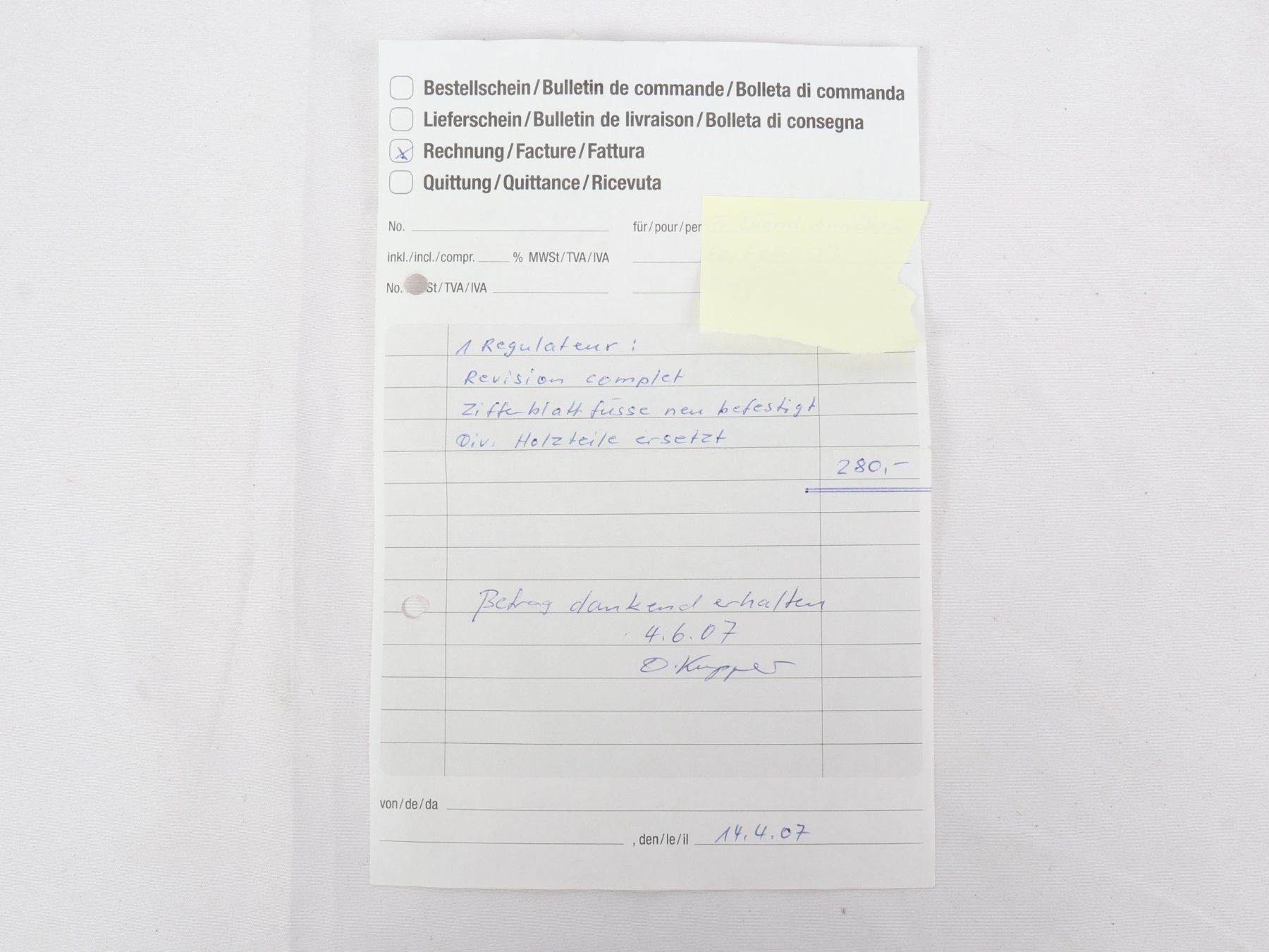 Orologi: Wand-/Pendeluhr aus Holz – Usato da Steinen venduto da Restwert_Steinen 9