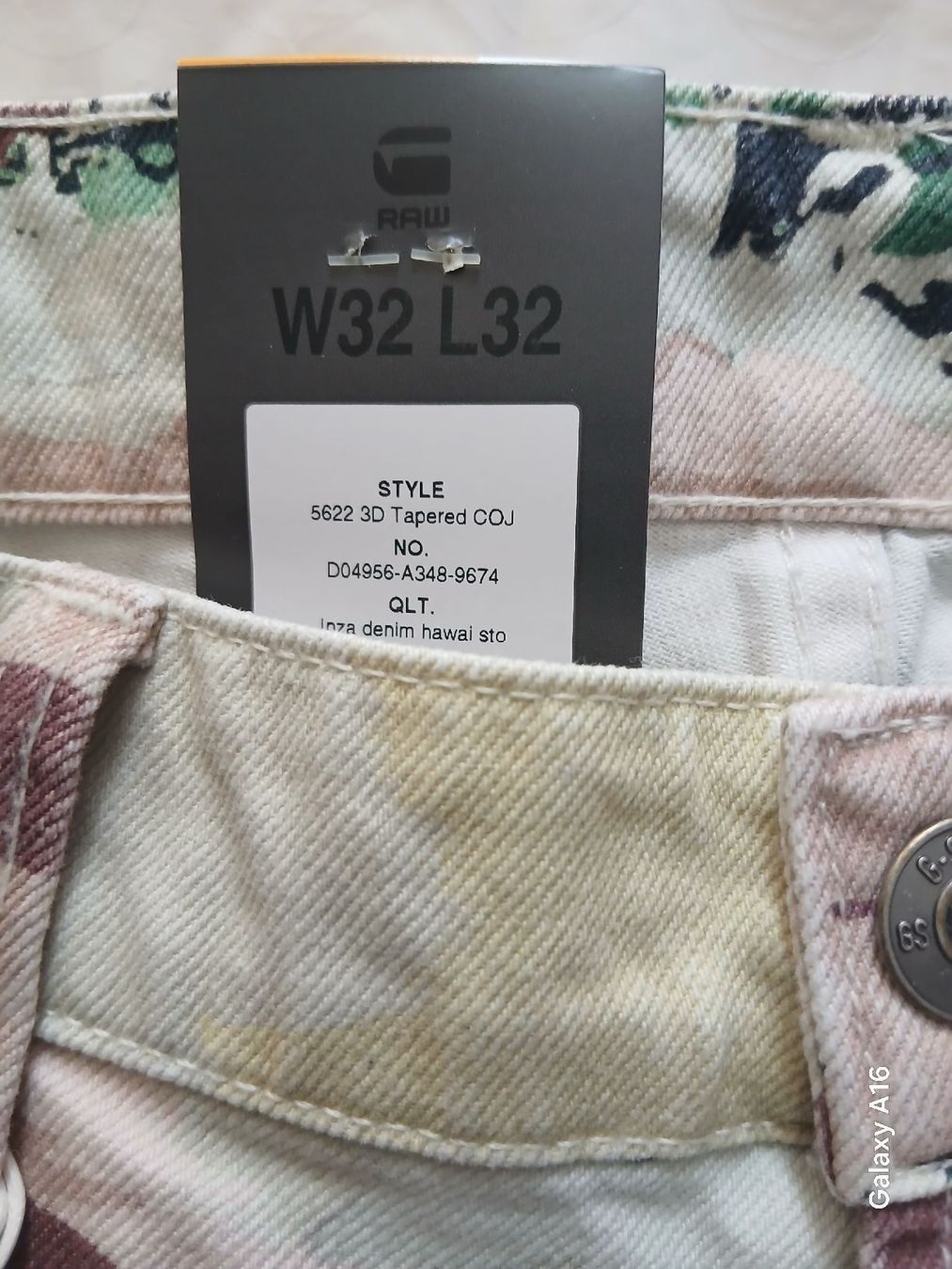 G-Star Jeans: G Star ELWOOD X52, Taille 32/32 – Nuovo e nell'imballaggio originale da Genève venduto da Martinbng 2