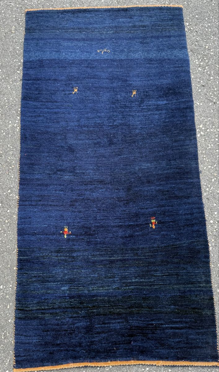 Gabbeh Teppiche: Wunderschöner Orientteppich Gabbeh 157x75.cm – Gebraucht aus Sempach von Star7 5