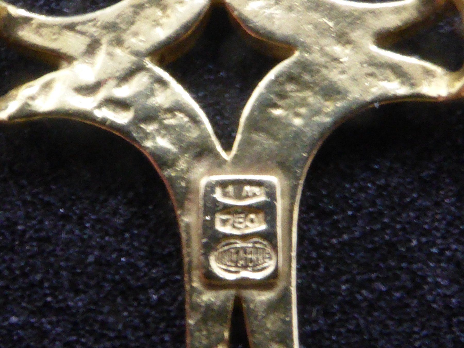 Ciondoli: Croix en or 750 jaune – Usato da Porrentruy venduto da Tic-Time 4