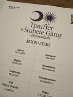 2 Tickets für Trauffer + Stubete Gäng am Moon & Stars