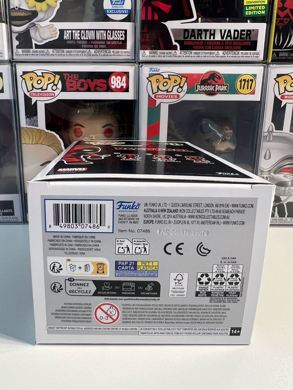 Funko Statuette: Funko POP! Plus Deadpool - Deadpool (Two Swords) (X-Force) – Nuovo e nell'imballaggio originale da Le Mouret venduto da perfectbijou 5