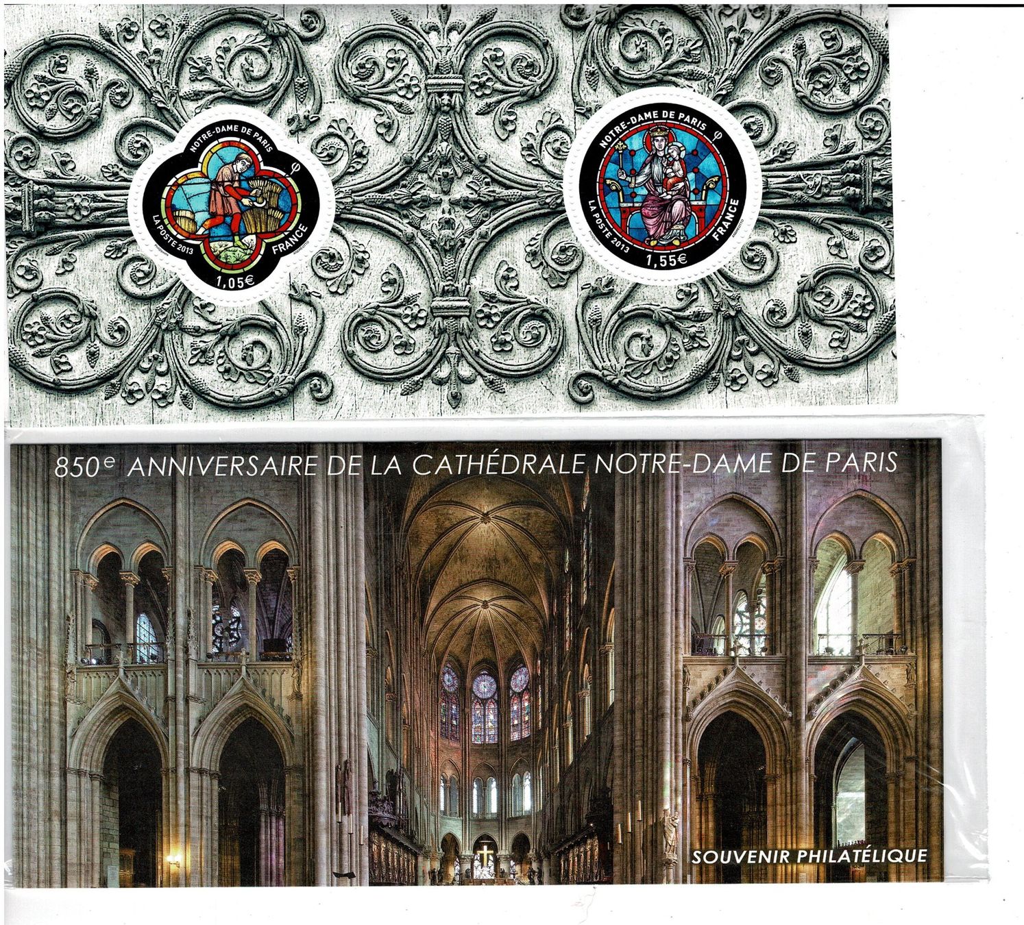 Alle Briefmarken: Cathédrale Notre Dame de Paris 1 KB ** – Neu (gemäss Beschreibung) aus Lausanne von Whorvath