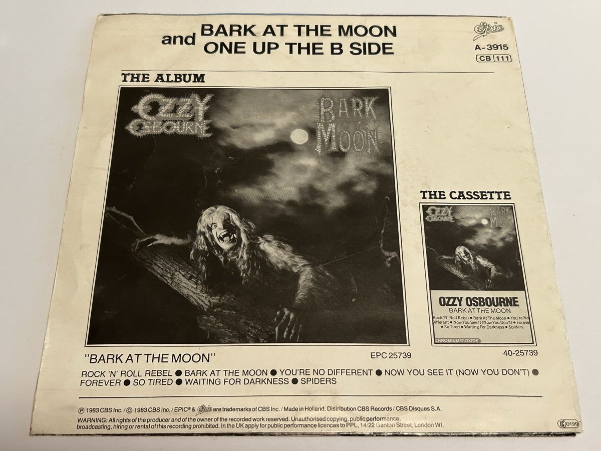 Schallplatten: Ozzy Osbourne 1983. Bark At The Moon – Gebraucht aus Faulensee von Mizuno06 2