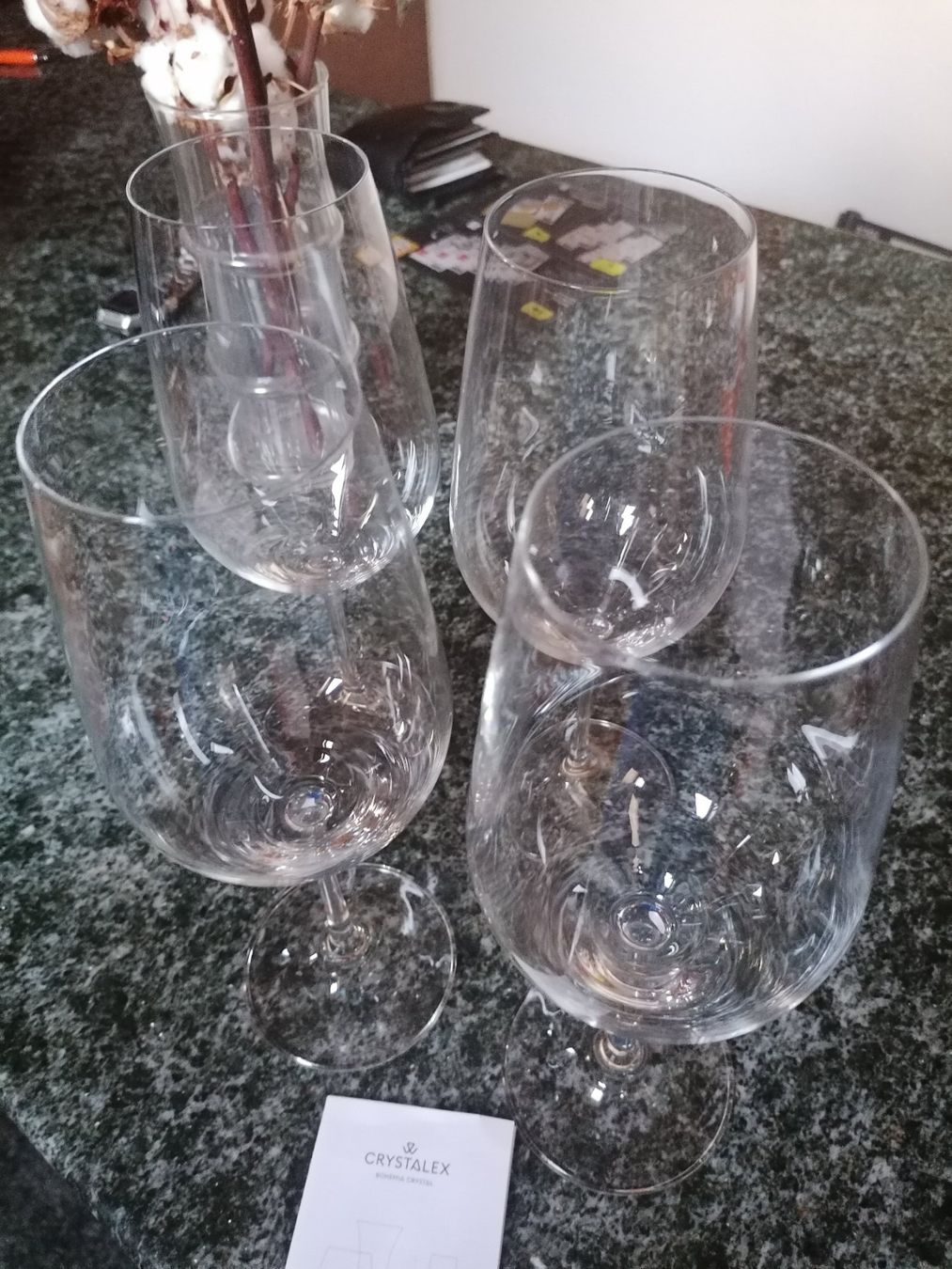 Gläser: 4 edle Rotweingläser ++Bohemia Crystal++ – Neu (gemäss Beschreibung) aus Aeugst am Albis von Stevens4 8