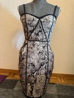 BCBGMAXAZRIA Kleid Partykleid Abendkleid Schlangenmuster XS