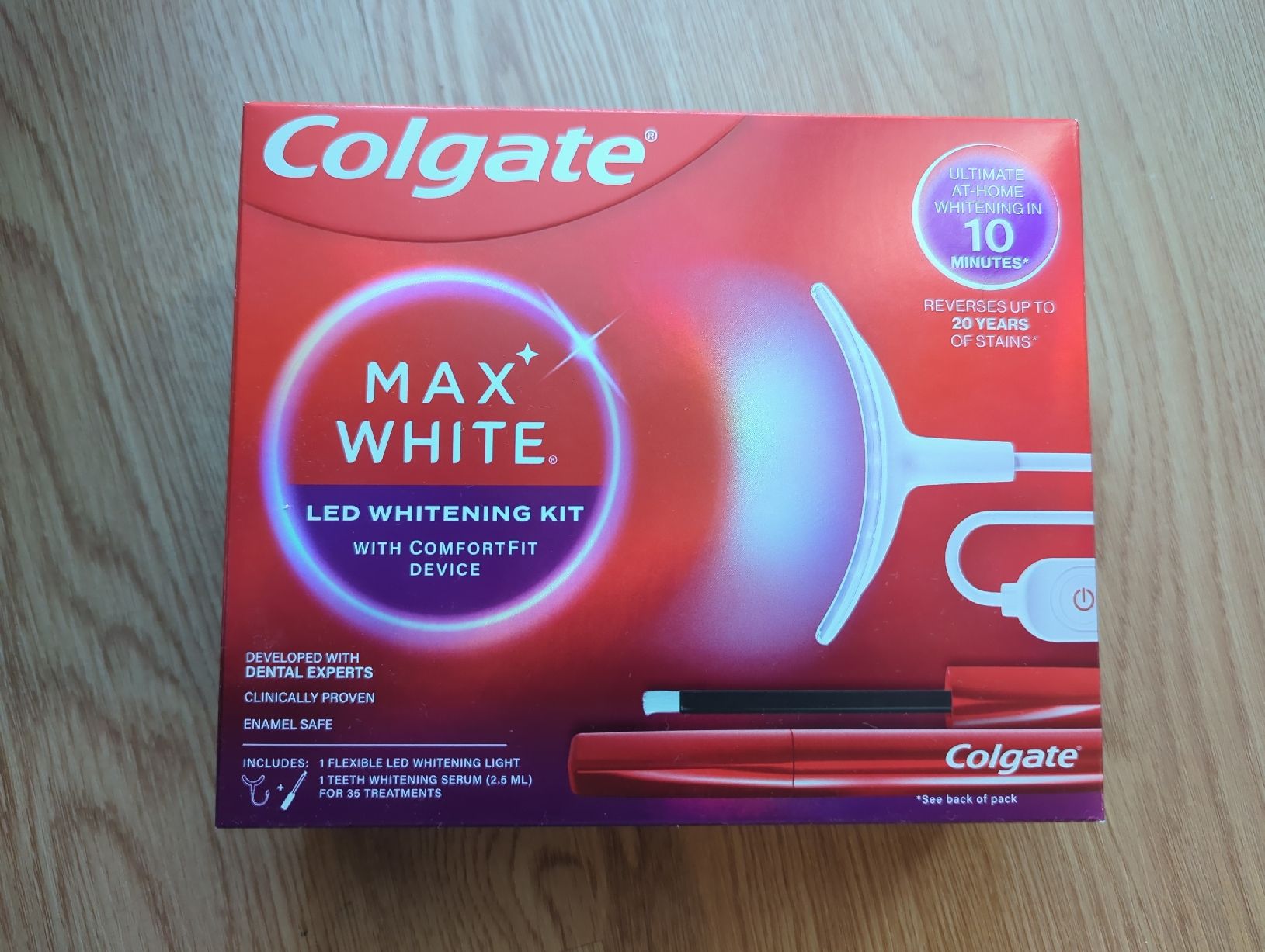 Zahnpflege: Colgate Max White LED Whitening Kit neu – Neu und originalverpackt aus Alpnach Dorf von Skydrak91