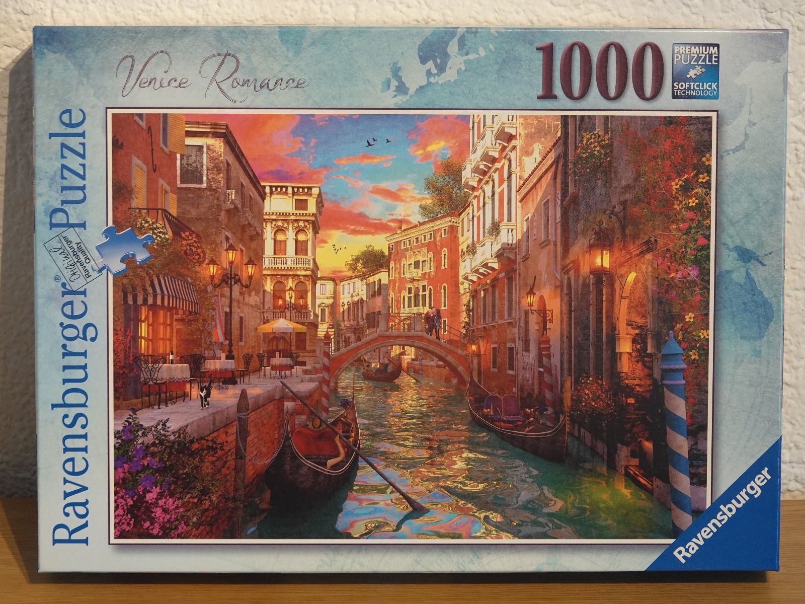 Ravensburger Puzzle: Venedig: Ravensburger Puzzle "Venice Romance" 1000 Teile – Usato da Winterthur venduto da Minerva_59 1