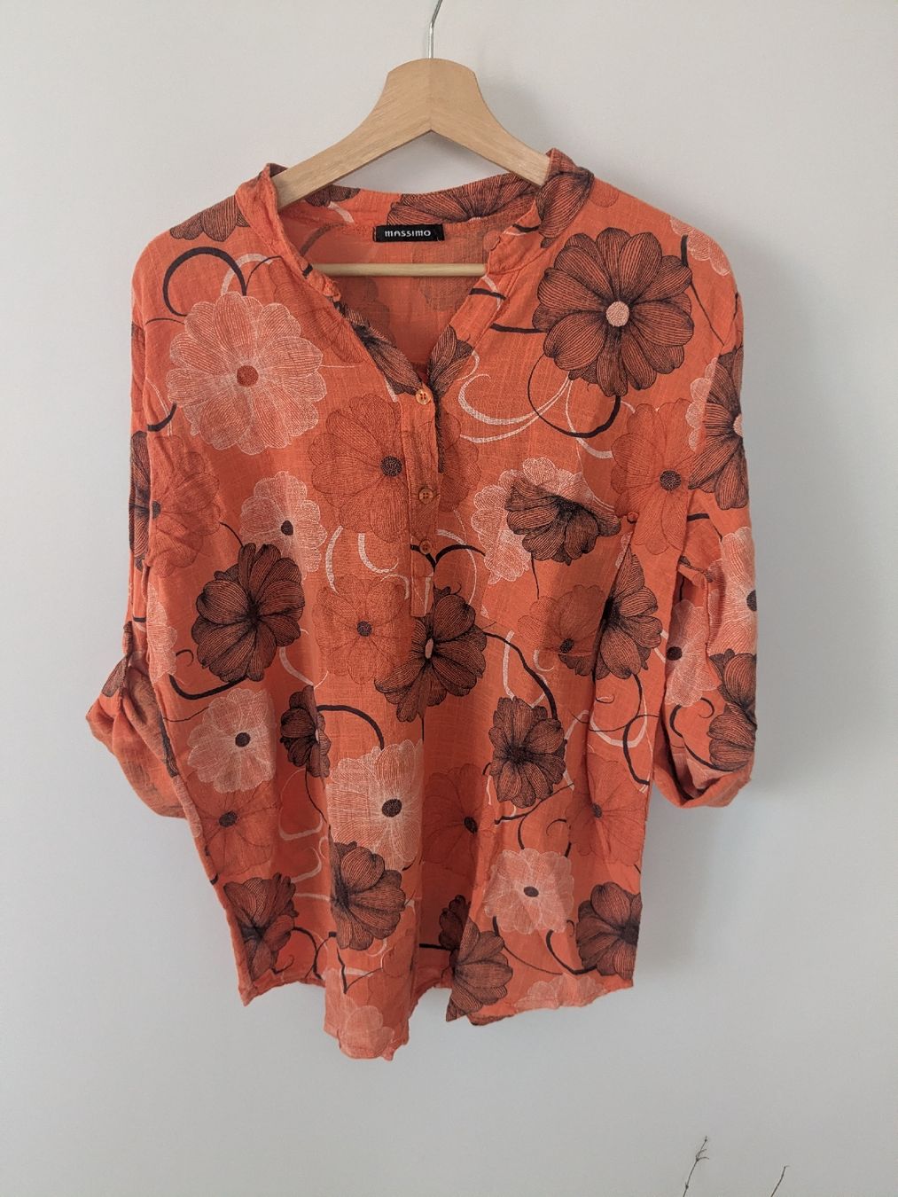 Camicette: Frische Sommer Bluse , luftig, Gr L, 100% Baumwolle – Usato da Rorschach venduto da olg_5qq2 1