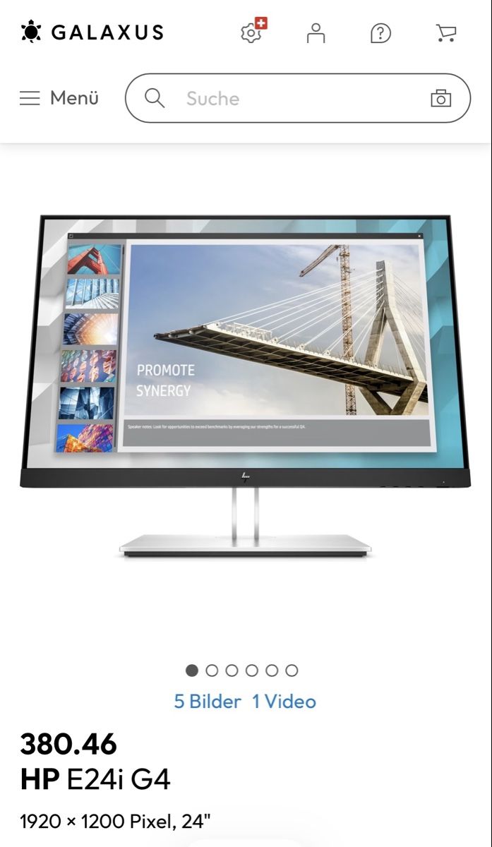 Monitor: Bildschirm HP E24i G4 – Usato da Winterthur venduto da mar_zsm5 1