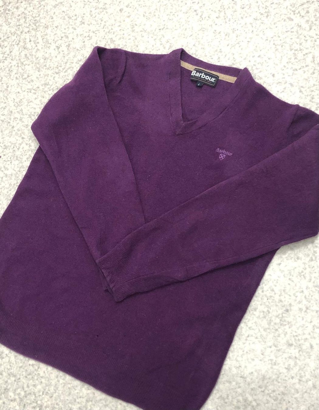 Barbour Pulls & Sweat-shirts: Pull Barbour Taille L Violet 🟣 – D'occasion à Genève par leb_5j62