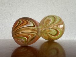 italienische Vintage Glas Vase