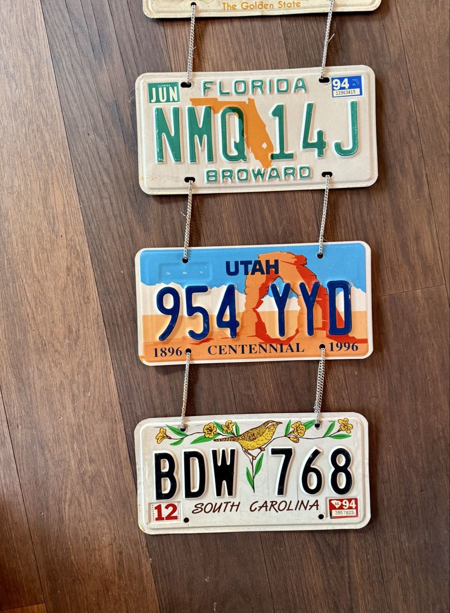 Insegne: 10 US Autonummern / Car Plates – Usato da Zürich venduto da XChange 4