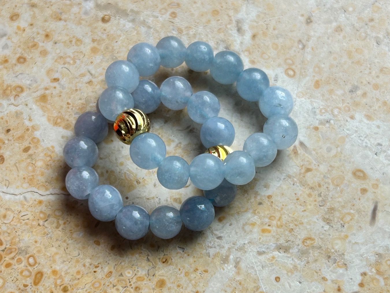 Ringe: Fingerring hellblau (friends) – Gebraucht aus Laufen von Bellebellezza