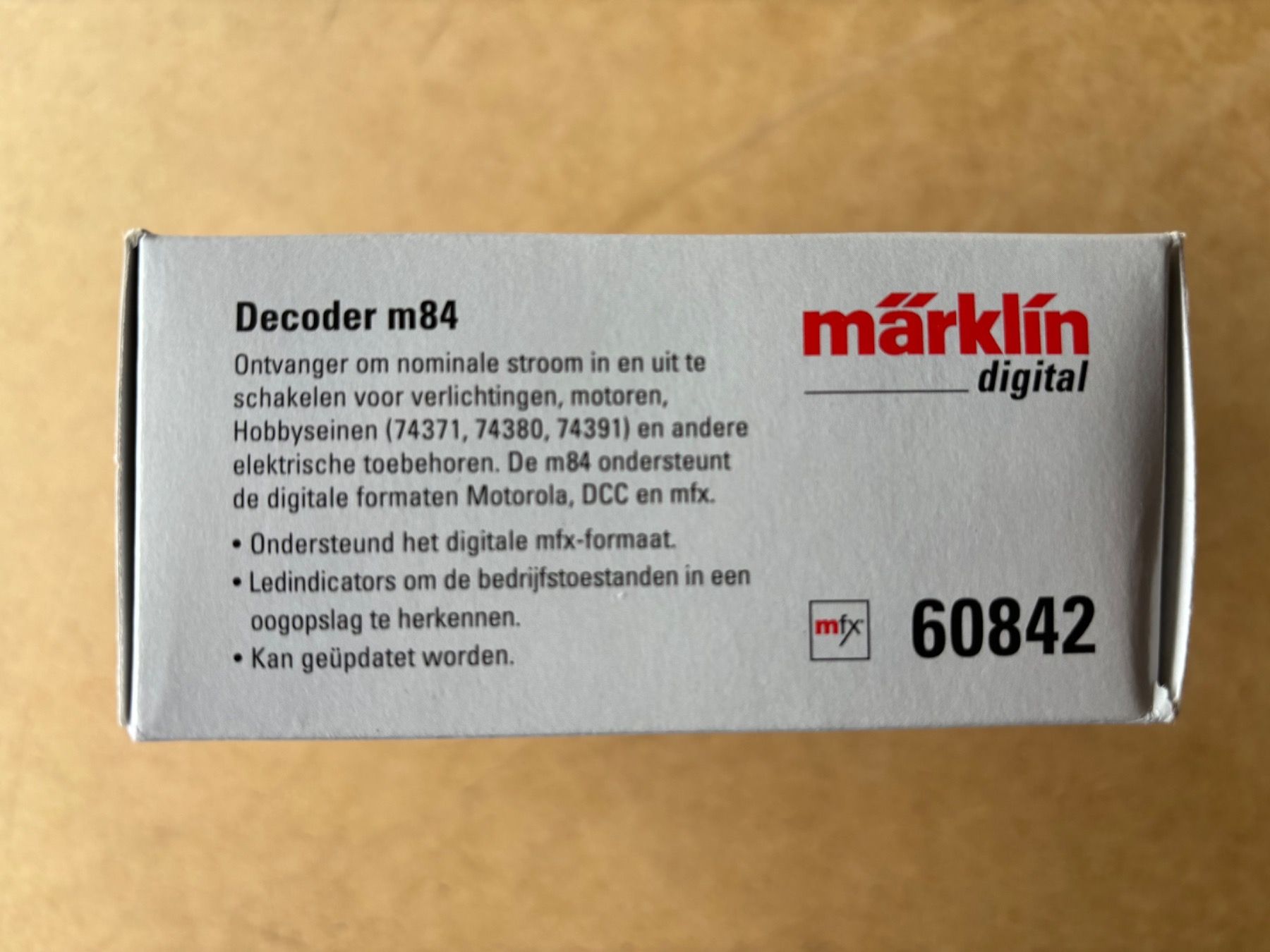 Märklin Modellini di ferrovie: Marklin 60842 Decoder M84 MFX – Nuovo e nell'imballaggio originale da Hauterive NE venduto da eriamch 1