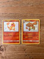 Shiny Charmander & Charmeleon Bundle Hidden Fates eng.