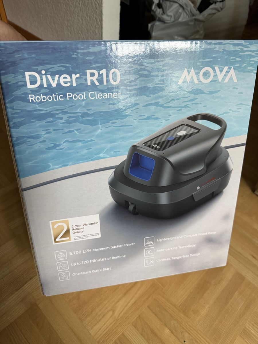 Accessori per Piscine: Robotic Pool Cleaner Mova Diver R10 - New – Nuovo e nell'imballaggio originale da Wallbach venduto da Nenex 8
