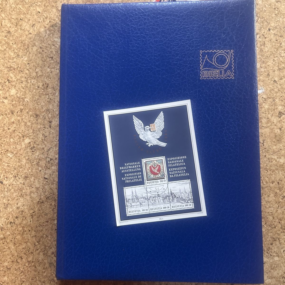 Tutti i francobolli: Briefmarken Schweiz mit basler taube 1995 – Usato da Laufen venduto da belleskulptur