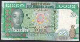 Guinea 10'000 Francs 2007