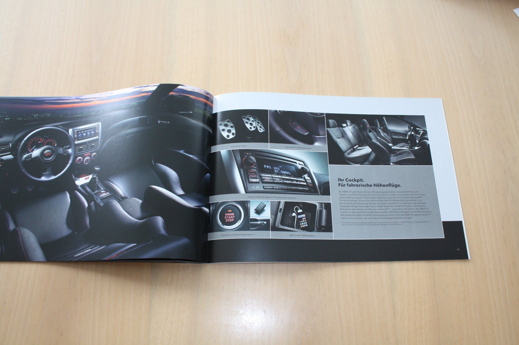 Subaru Documenti: Subaru WRX STI CH-Broschüre 2011 – Usato da Wikon venduto da erwin400 6