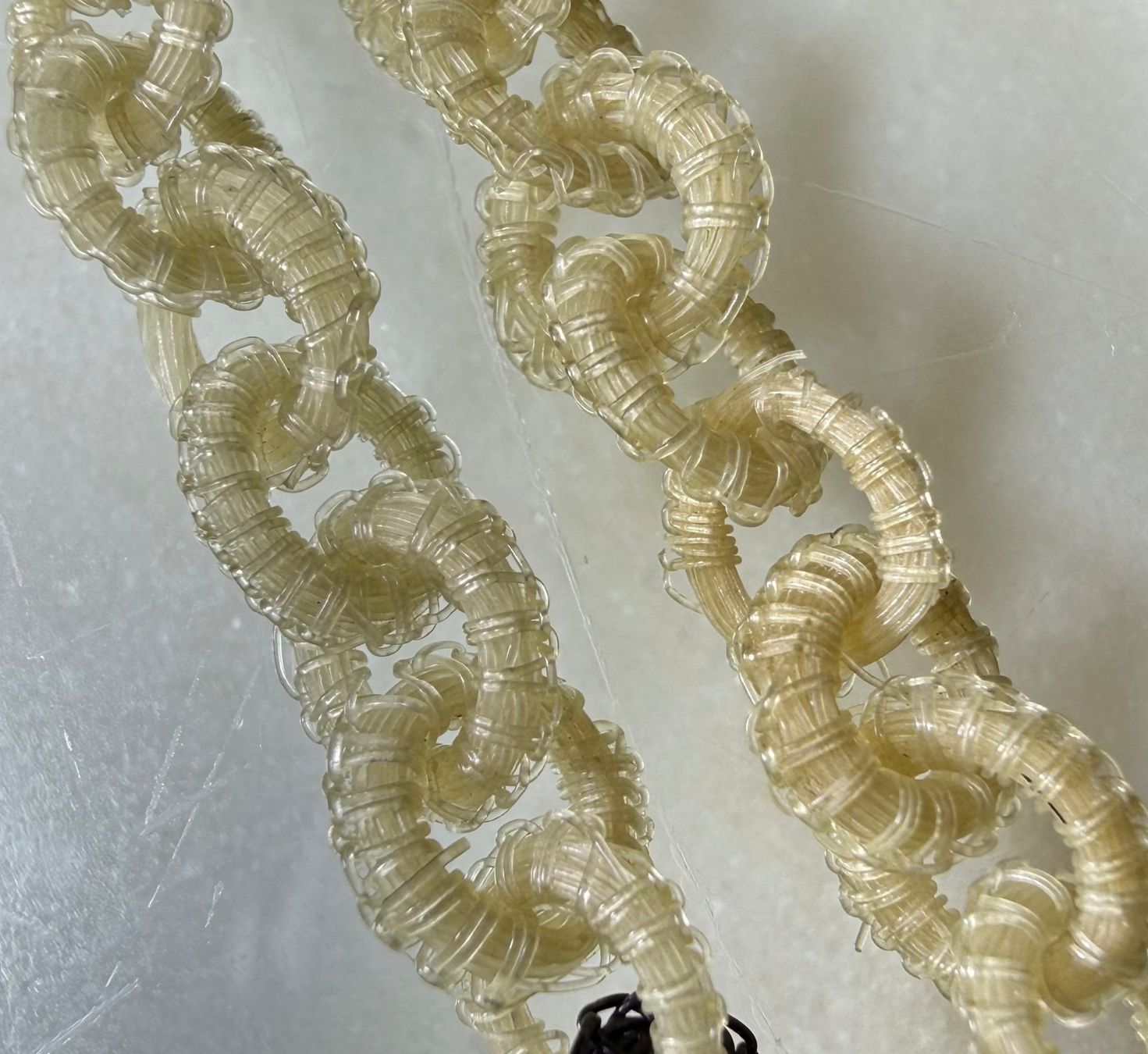 Catenine: Collier ancien en crin de cheval  – Usato da Onex venduto da Tonihart