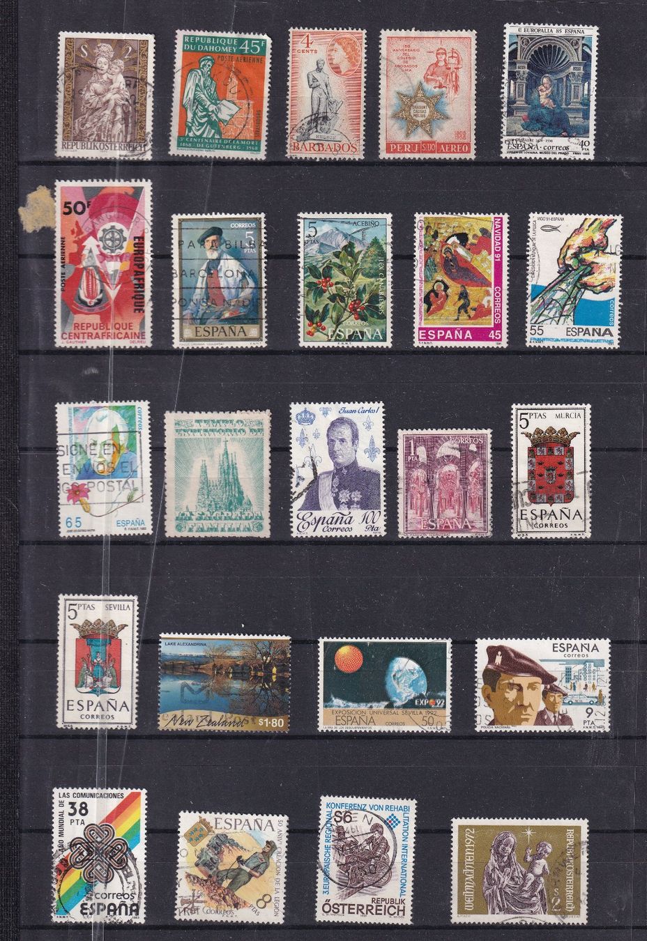 Alle Briefmarken: LOT  Divers Pays oblitérés – Gebraucht aus Nyon von an54 6