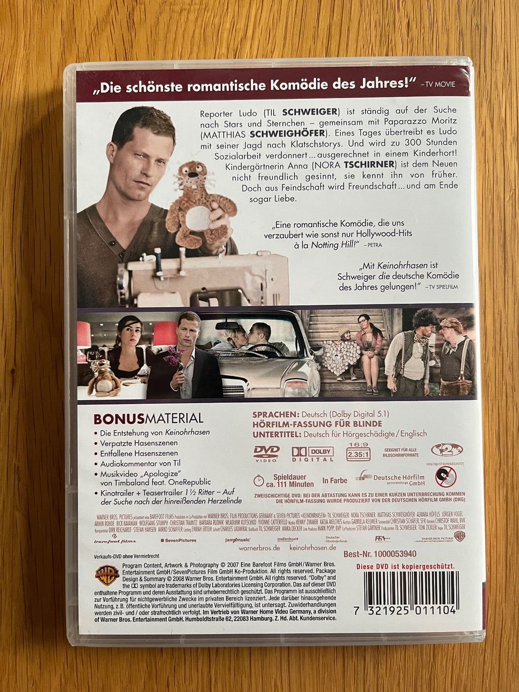 Tutti i DVDs: Kein Ohr Hasen – Usato da Appenzell venduto da Anchara 1