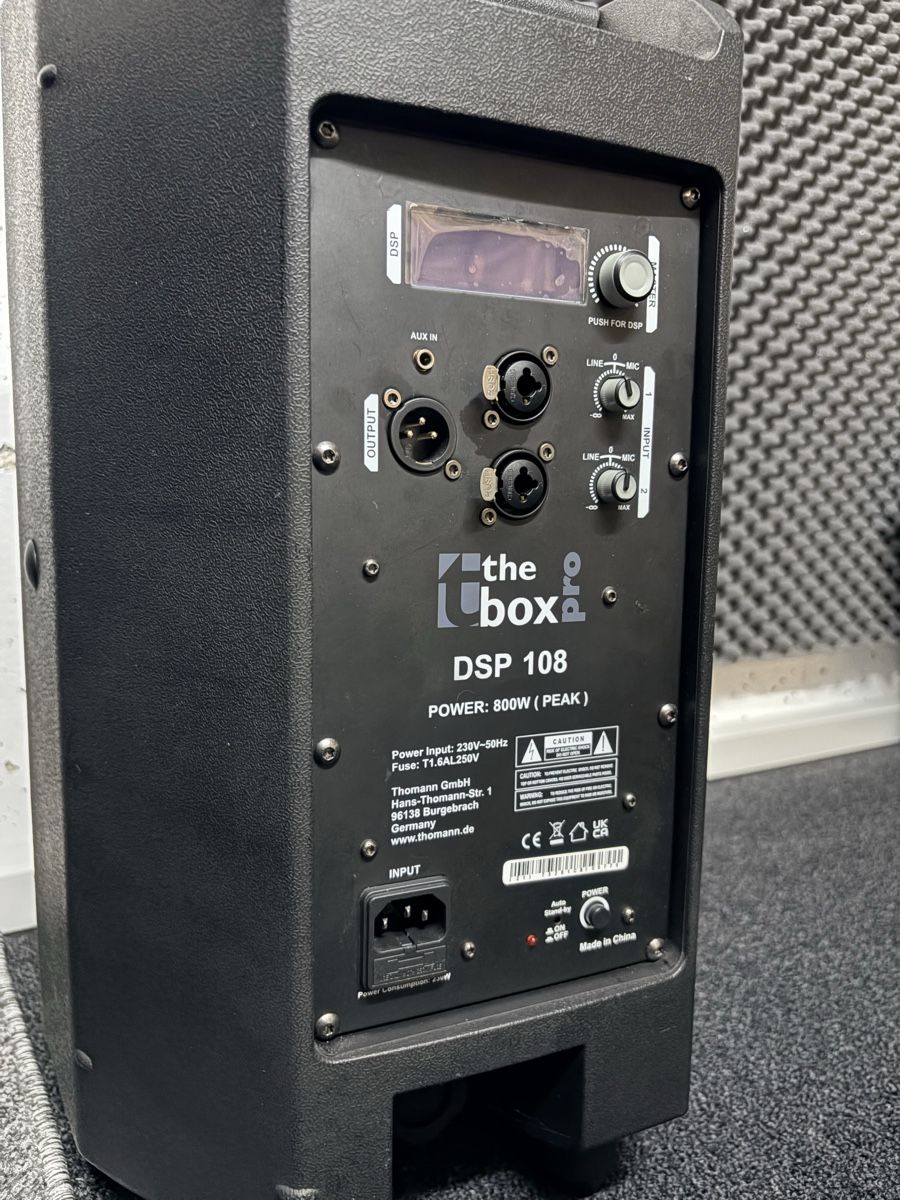 Casse acustiche: The Box Pro DSP 108 Speaker Set – Usato da Werdenberg venduto da tradeSG 2