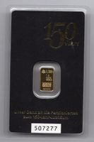 (2190) 1 g Goldbarren UBS, kinebar