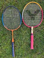2x Kinder Badmintonschläger – gebraucht, spielbereit