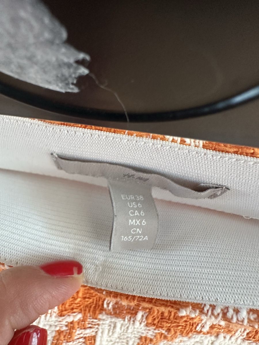 H&M Gonne: Minirock Herbst Hahnentrittmuster – Usato da Zürich venduto da PuraVida111 2