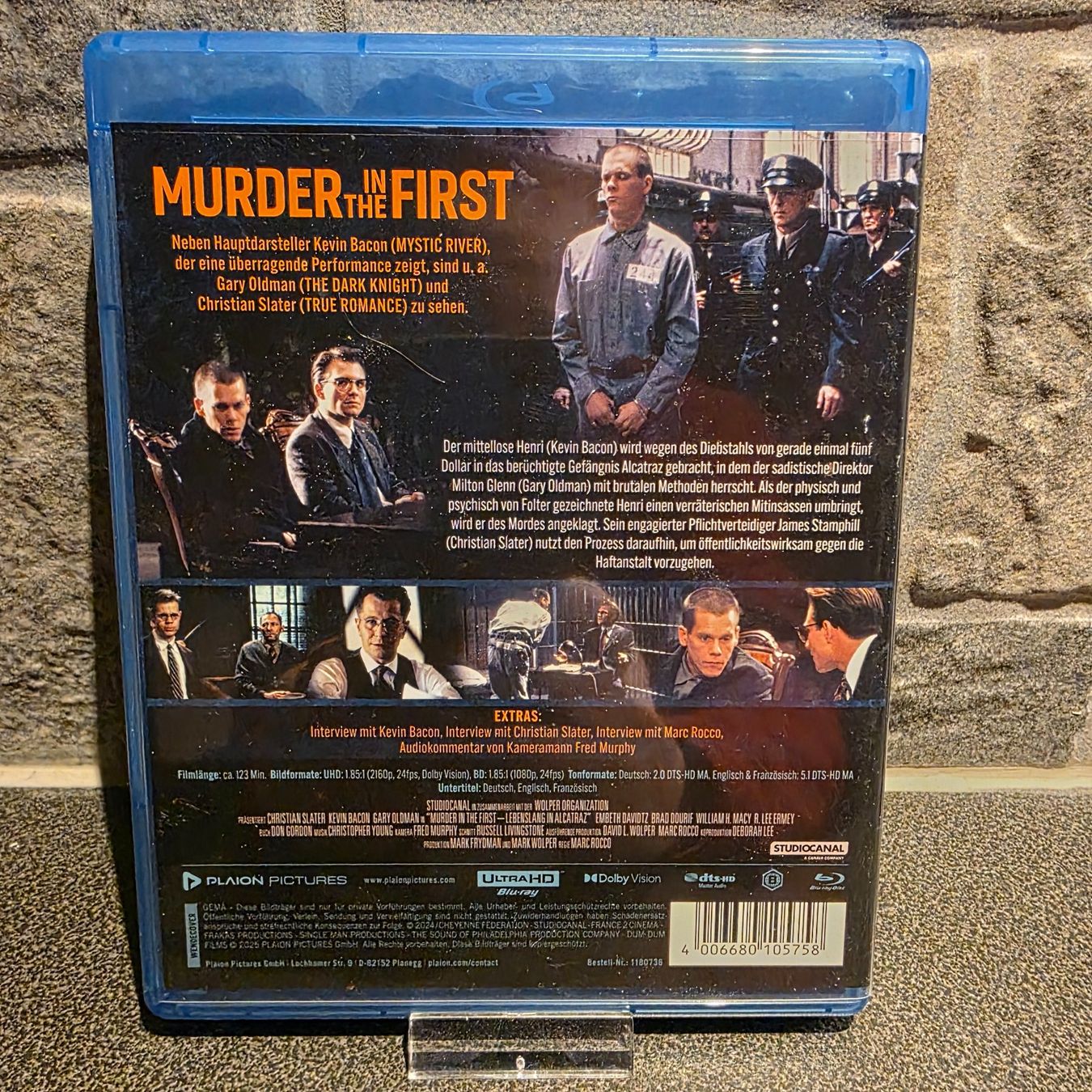 Tutti i DVDs: Murder in the First - Lebenslang in Alcatraz – Usato da Bremgarten AG venduto da Mediensammler24 1