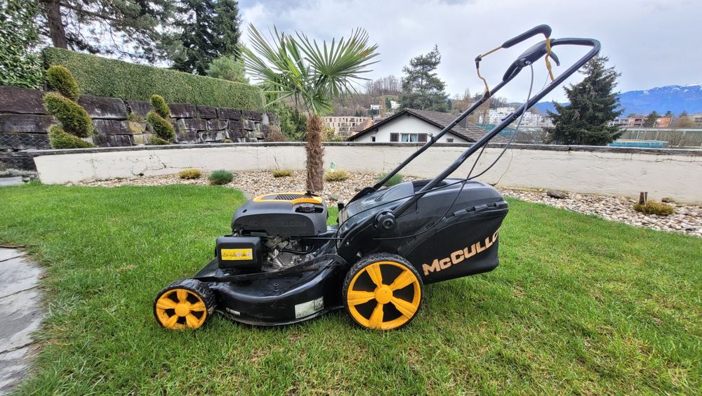 McCulloch M53 Benzin Rasenmäher ab 1. Kaufen auf Ricardo