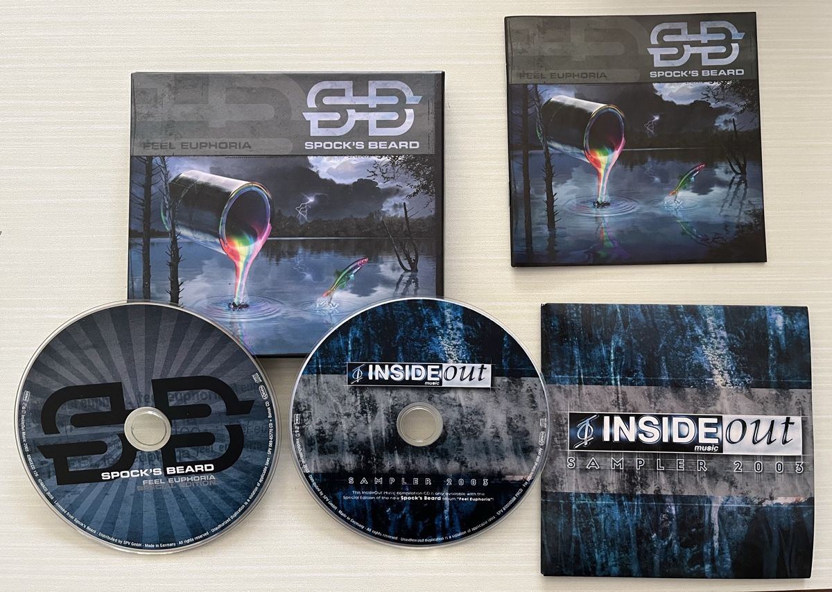 CD: Spock's Beard - Feel Euphoria (Spec. Ed) - 2 CDs – Nuovo (secondo la descrizione) da Riehen venduto da han_82q8