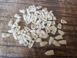 lego 49668 lot de 70 pièces Tan Plate, Modified 1 x 1