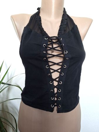 Top corset noir – Si//belles.. – Taille M